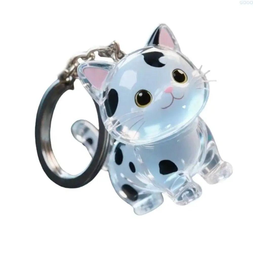 Transparent Cat Hair Storage Box Animal Shaped Dog Fur Storage Pendant  Backpack Charm