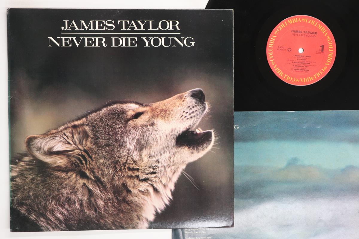 

LP Record JAMES TAYLOR Never Die Young C40851 COLUMBIA 1988 US Rock Used