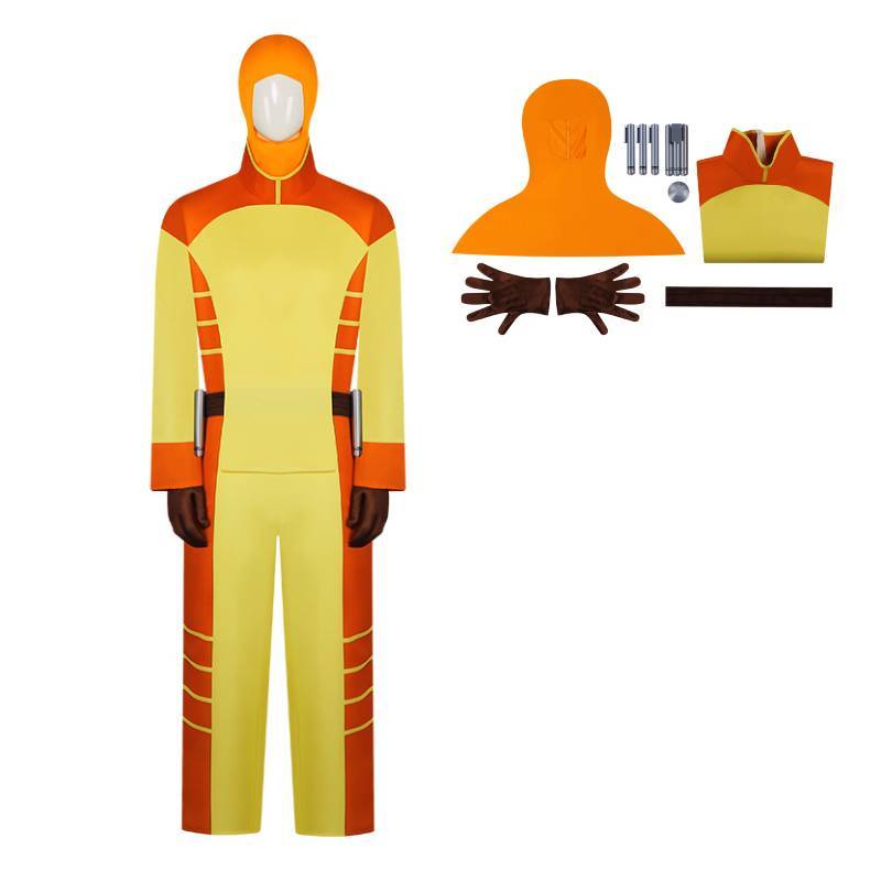 Invincible Rex Sloan Cosplay Costume With Soft Wool For Anime Fan Role Play L