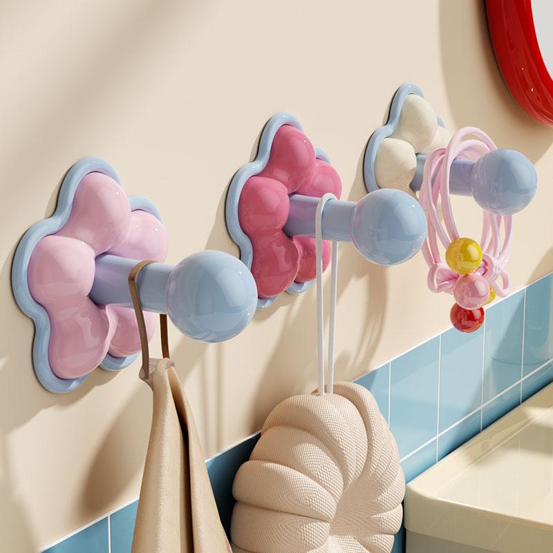 Hook Without Hole Drilling - Strong Load-bearing Kitchen and Bathroom Wall Seamless Adhesive Hanging Hook - Miscellaneous Items Hook