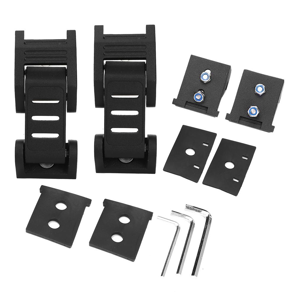 2pcs Engine Hood Latch Locking Cover Catch Buckle Fits for Jeep Wrangler JK 2007 2017