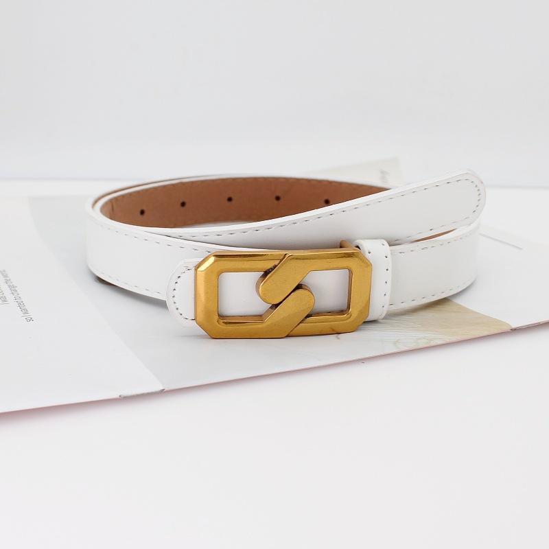 Fengqing Student 8-Character Buckle Women'S Belt Decoration Women'S Thin Belt Women'S