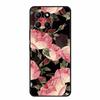 3D Emboss Case For Honor Play 9A 2024 X5b Plus X8C X6C 4G Phone Case 9 A X 8 6 C Coque Flowers Black Silicone Soft Back Cover