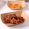 Disposable Kraft Paper Boat Food Trays