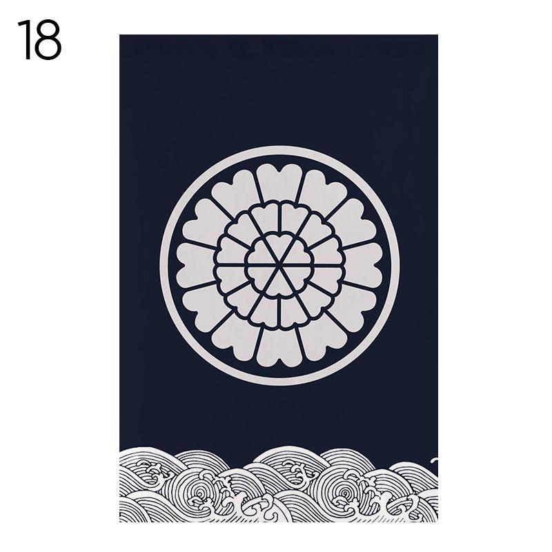 Japanese Tea Room Partition Pennant Kitchen Door Head Curtain Teahouse Hanging Short Curtain Sushi Restaurant Pub Bar Decor