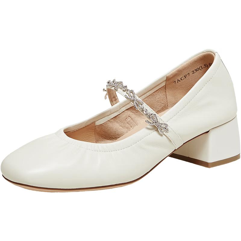 TATA Women s Sweet Retro Mary Jane Shoes 35