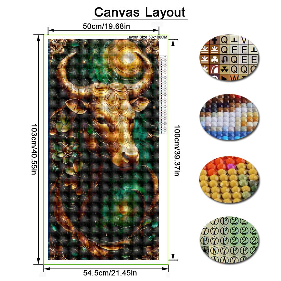 Large Size Diamond Painting New Collection Constellation Diy Full Square Round Drill Rhinestone Embroidery Mosaic Cross Stitch Kits Wall Decor