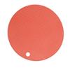 Heat Resistant Mat Silicone Slip Proof Round 17cm Heat Insulation Pad for Kitchen Countertop