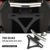 Motorcycle License Plate Frame For DUKE 790 For Duke 890 790Duke 2018-2025 License Plate Holder Taillight Turn Signal Bracket