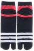 Maeda Senko Tabi Number 103740 Wa-Kokoro Sneaker-Length Men's Socks,