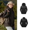 Jacket Women's 2025 New Three-in-one Removable Windproof and Waterproof Mountaineering Suit Autumn and Winter Coat Men