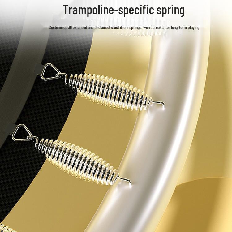 Indoor Family Trampoline with Safety Net for Kids and Adults