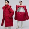 Long Women Cotton Coat Winter Korean Fashion Warm Thick Padded Jacket Loose Fit Versatile Outwear Stylish