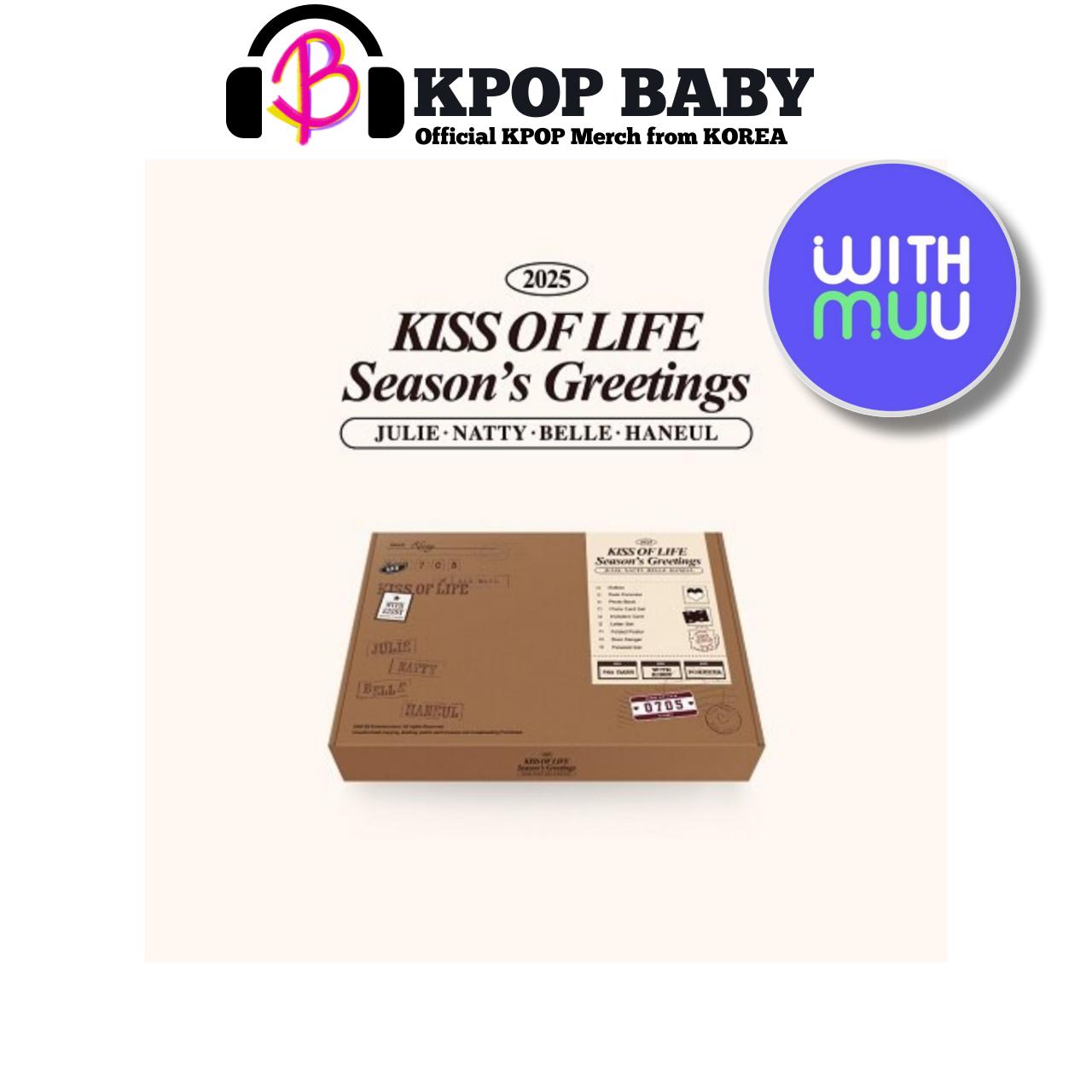 

ПОЗДРАВЛЕНИЯ СЕЗОНА KISS OF LIFE 2025 (POB) NO POB