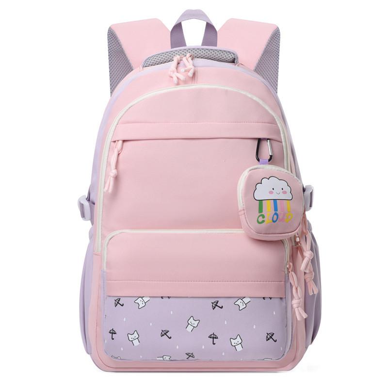 Stylish And Versatile Backpack For School And Travel With Large Capacity In Green
