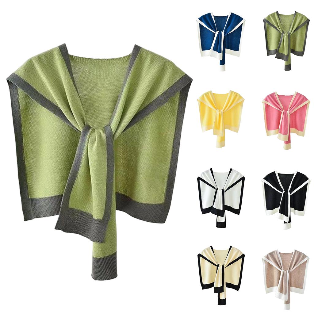 Ladies' Fashionable Knitted Small Shawl, Women's Outer Shawl