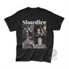 Ekskluzywna Koszulka Slowdive - Unisex Merch Zespołu Muzyki Indie - Ubranie Dream Pop na Prezent - Koszulka z Nadrukiem Graficznym - Koszulka z Trasy Souvlaki