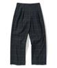 UNIFORM BRIDGE Two Tuck Slacks Blackwatch