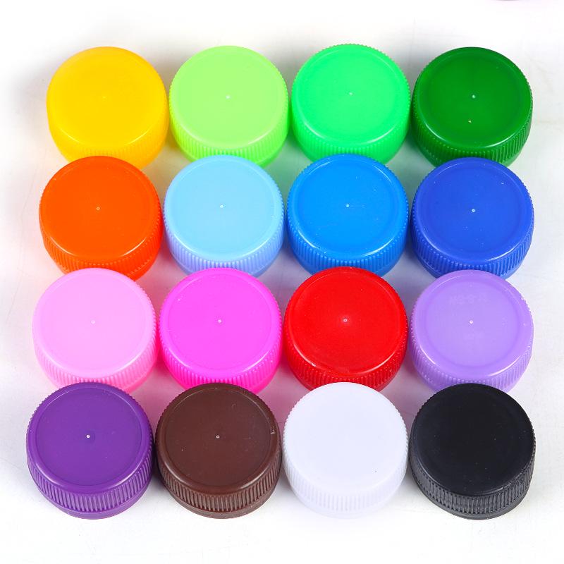 Colorful Plastic Bottle Caps for DIY Projects and Creative Crafts