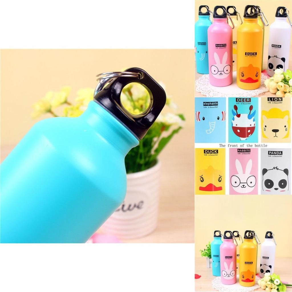 Durable 500ml Lightweight Aluminum Alloy Water Bottle For Outdoor Sports And Camping