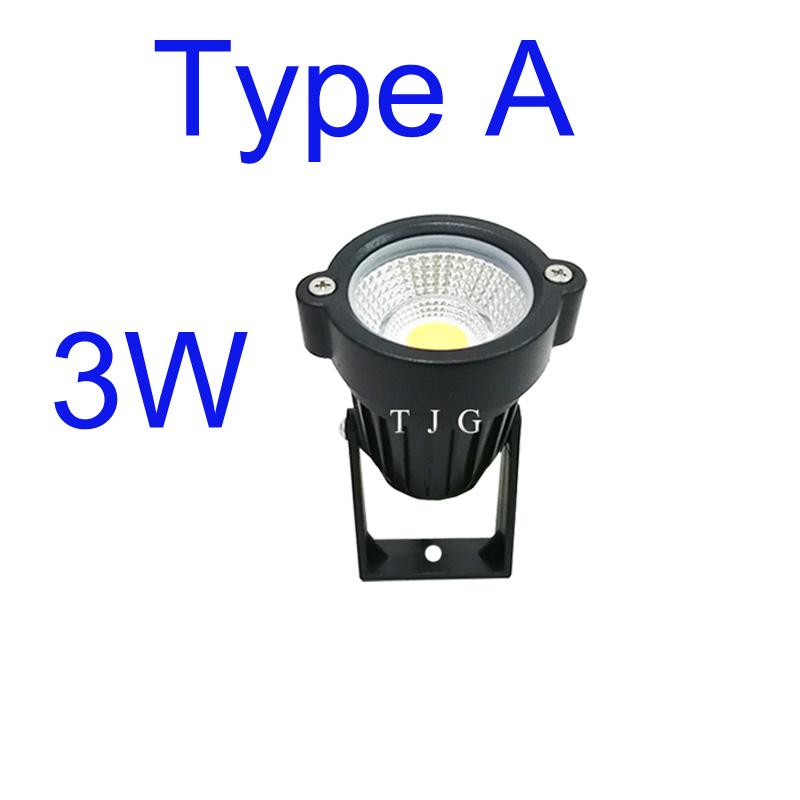 

3W 5W 10W LED COB Garden Lawn Lamp Outdoor LED Light Waterproof Lighting Led Light Garden Path Spotlights AC110V 220V DC12V AC85-265V&Blue
