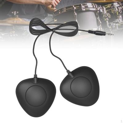 Compact Sustain Pedal Drum Set Electronic Electric Piano Foot for