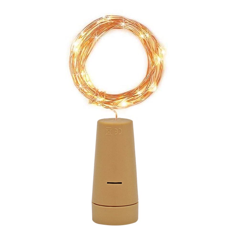 Buy 2m 20LED Copper Wire String Lamp Wine Battery Wine Bottle Cork