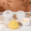 Silicone Ice Cream Candle Cup Mould For Baking And Crafting Food Grade Materials