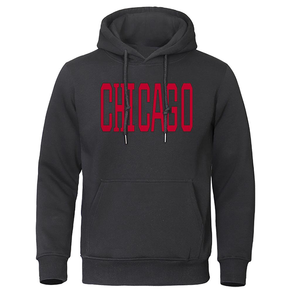 Men's And Women's Long Sleeves Chicago Basketball Uniform Printing Mens Hoody Street Hip Hop Hoodies Loose Clothes