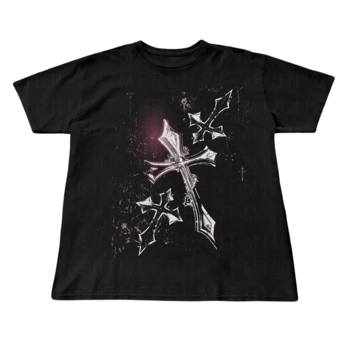 Футболка в стиле Y2K Aesthetic Grunge Streetwear M