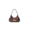 New Lee PU, Textile Mixture Shoulder Bag Regular Women's Multicolor LE250197M