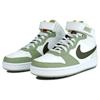 Nike Court Borough Synthetic Leather Comfortable Versatile Durable Mid-Top Kids Sneakers Kids Sneakers Green FV3649-171
