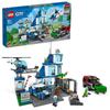 LEGO City Police Station Playset 60316 Building Blocks Educational Toy for Boys and Girls Ages 6 7 8 9 Police Car City Building