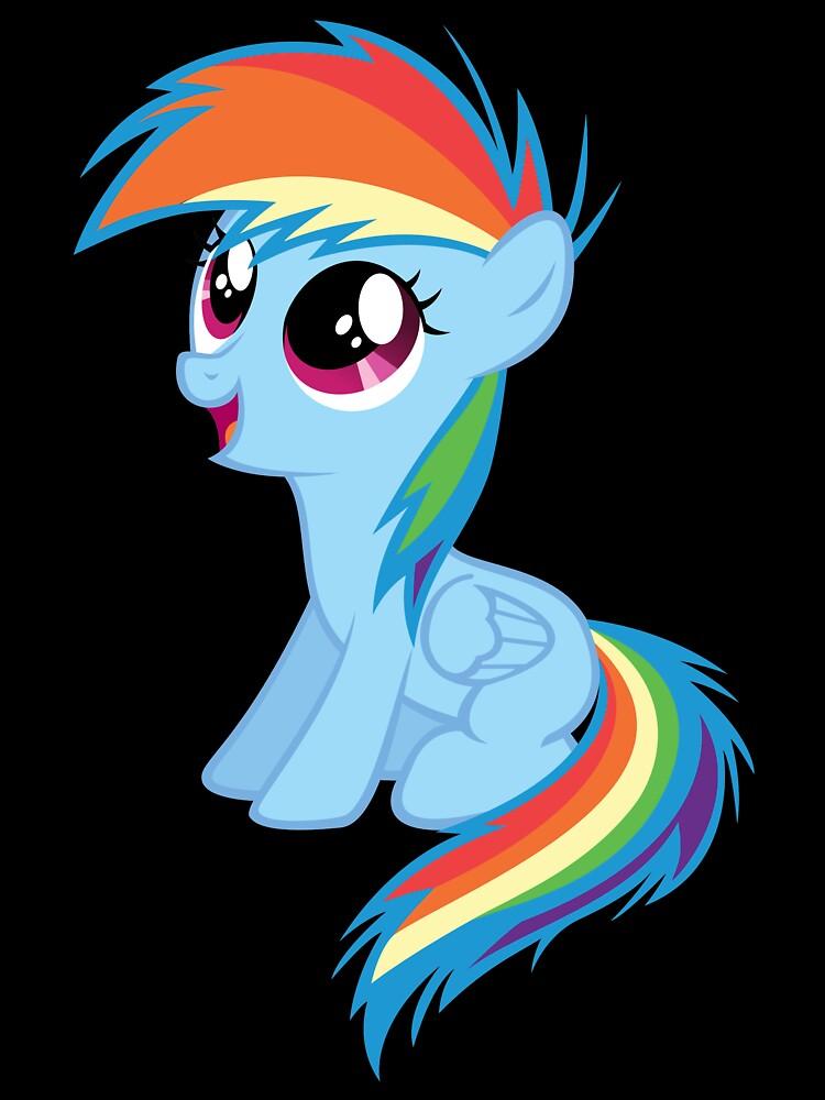 My Little Pony Filly Rainbow Dash Oversized T-Shirt