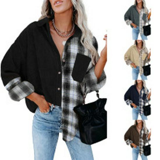 2025 Autumn/Winter Women's Faux Suede Casual Lapel Jacket: European & American Style