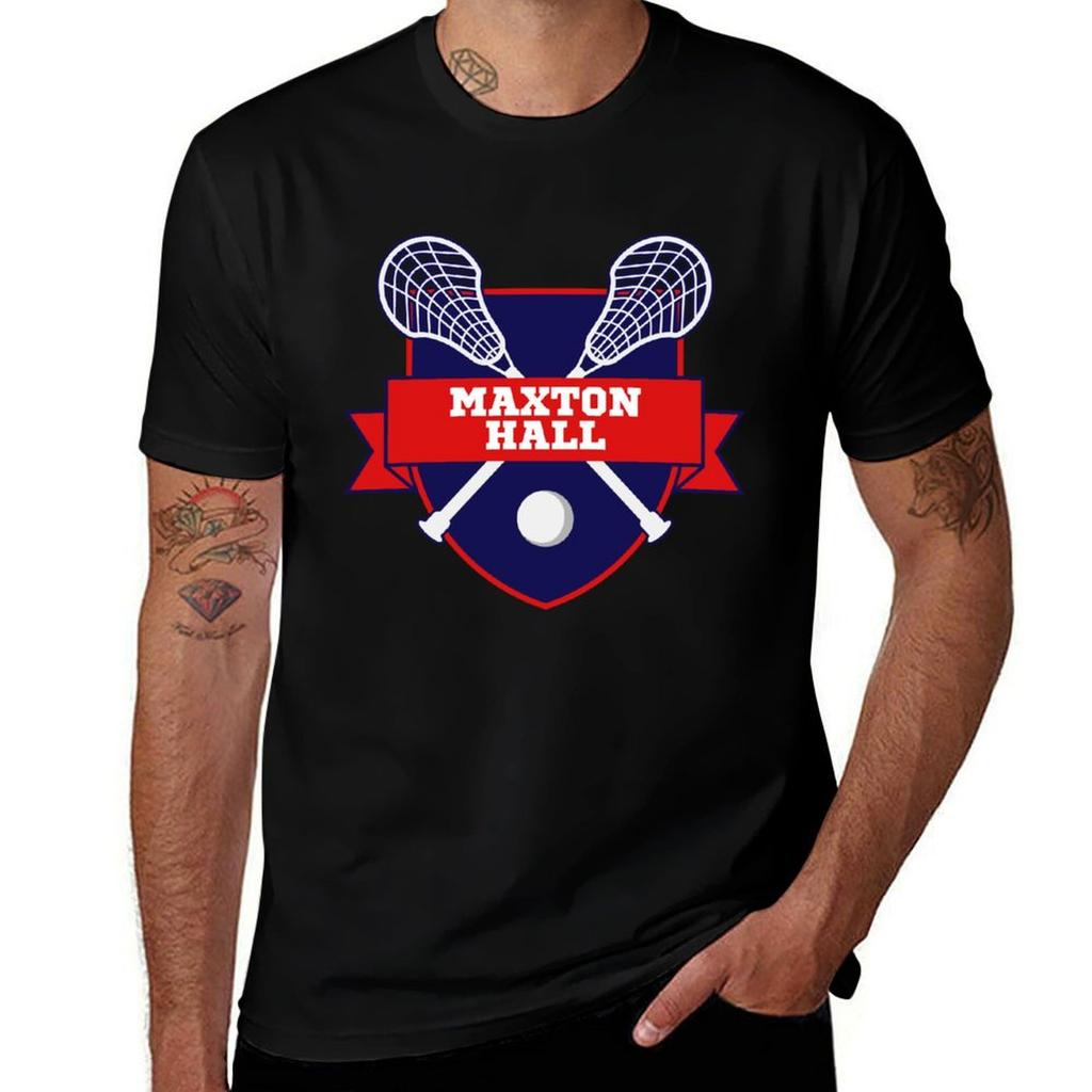 Für Mann Hemden T-Shirt Copia Lacrosse Hall Hemden Grafik Maxton de t Mann t Baumwolle weich