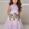 Kpop Demon Hunters Casual Dress Summer Girls Fashion Comfortable Cute Sweet Sleeveless Dress