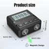 Digital Protractor 4*90° Angle Finder Gauge With Magnetic Base Angle Protractor Electronic Inclinometer Goniometer