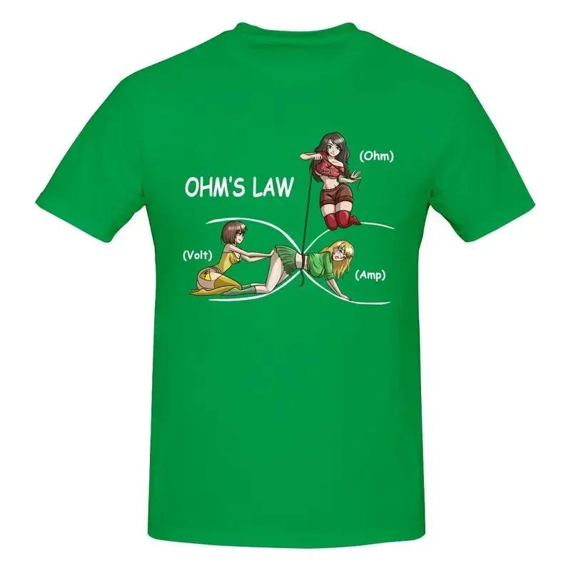 

Ohm S Law Electricity Ohm Volt Amp Electrician Nerd Shirt T-shirt Tee Soft Novelty 4XL
