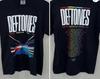 Deftones 2026 Tour Merch Daty Ameryki Północnej Koszulka Unisex S-235XL 22D228