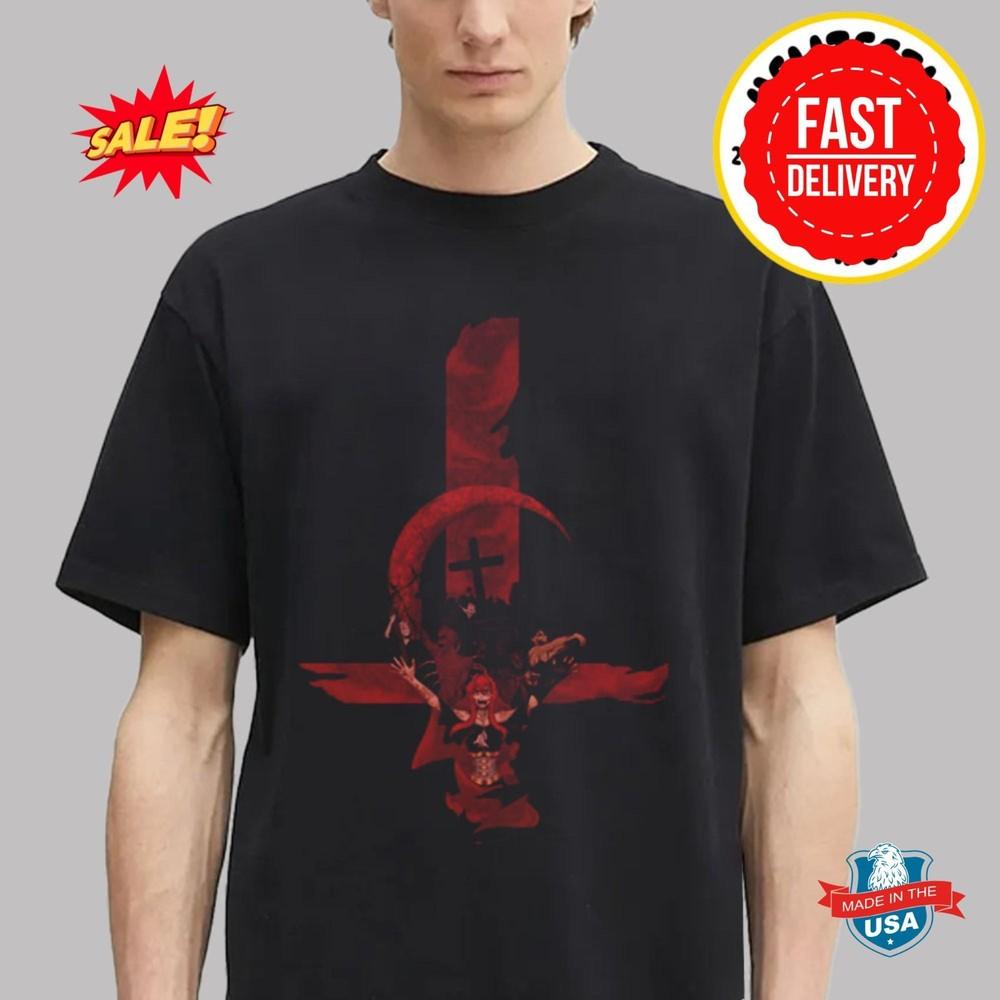 

Anarchist Sanctuary Merch Tee Graveyard Classic T-Shirt S-5XL Unisex T-Shirt XXL