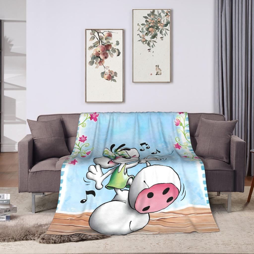 Diddl Cartoon Dog Blankets Quality Warm  Throw Blanket Winter Girls Boys Living Room Fashion Bedspread