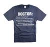 Mens Doctor Definition T-shirt Funny Doctor Shirt Doctor Gift Ideas for Him Dad