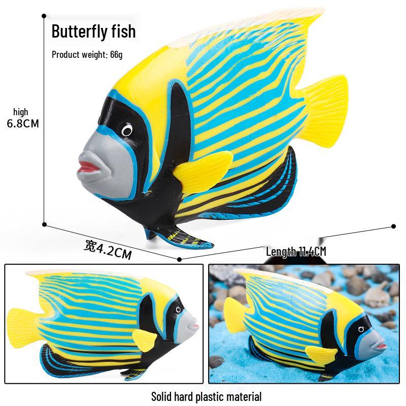 Ocean Wildlife Simulation Toy Set: Sea Turtle, Shark, Whale, Sea Lion, Tiger Shark, Manta Ray, Seal, Grouper.