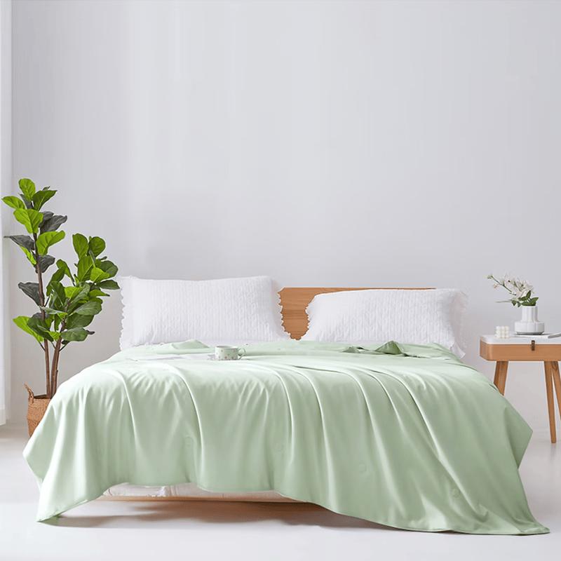 Mengjie Pure Silk Antibacterial Washable Summer Quilt