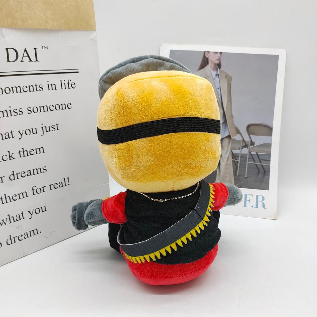 Paradoxum Commander Plüschtiere DJ-Pult Plüschtiere Puppen Weiche Kuschelfigur Cartoon Plüschkissen Geburtstags-Weihnachtsgeschenke