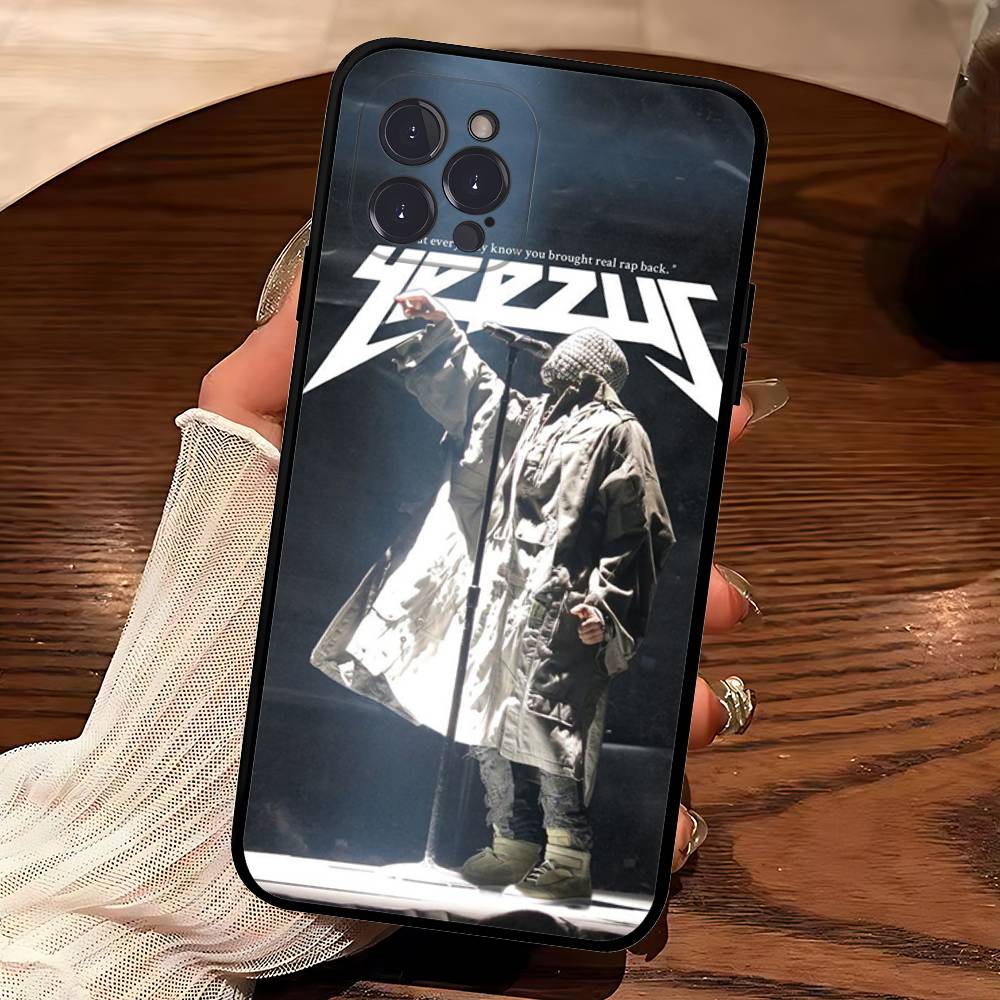Rapper Kanye West YE Phone Case For IPhone 17 16 14 15 13 12 11 Pro Max Plus Silicone Soft Cover