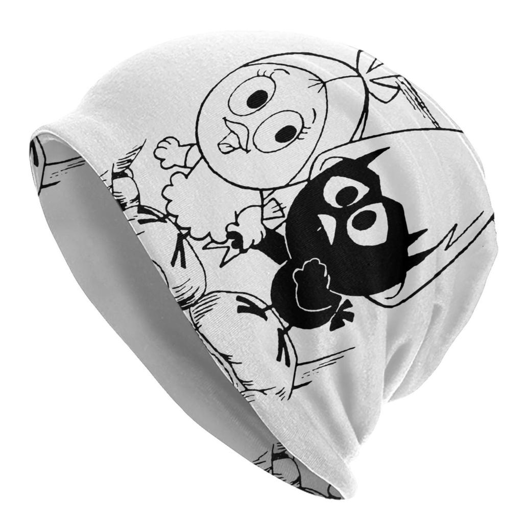 Calimero Skullies Beanies Hats Cartoon Comic Hip Hop Unisex Outdoor Caps Warm Dualuse Bonnet Hat