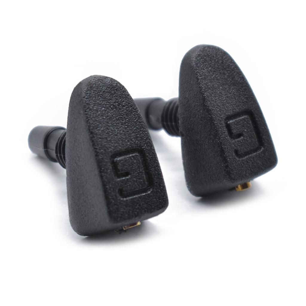 1 Pair Compatible for Subaru Forester Auto Windshield Glass Window Washer Nozzle Water Spray Jet Replacement Accessories