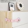 1/3Pcs Child Safety Cabinet Locks Baby Proofing Latches To Drawer Door Fridge Furniture Oven Toilet Kitchen Appliance Trash Can Set
